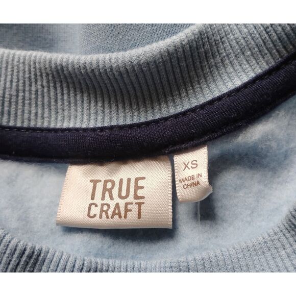 True Craft Women's Size XS 2020 Blue Sweatshirt - NWT - Picture 5 of 8